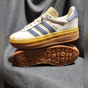 Adidas Gazelle Bold W "Cream White Night Indigo"
